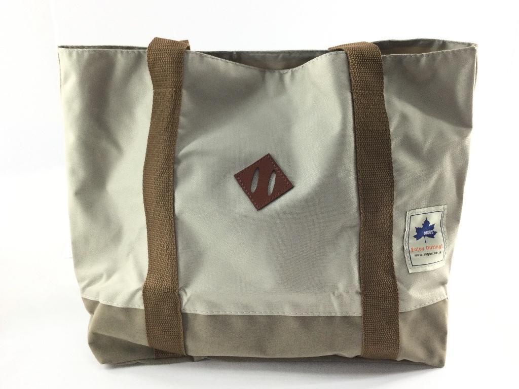 クラシカル トートバッグ ロゴス LOGOS ダウンユース Mサイズ グレー