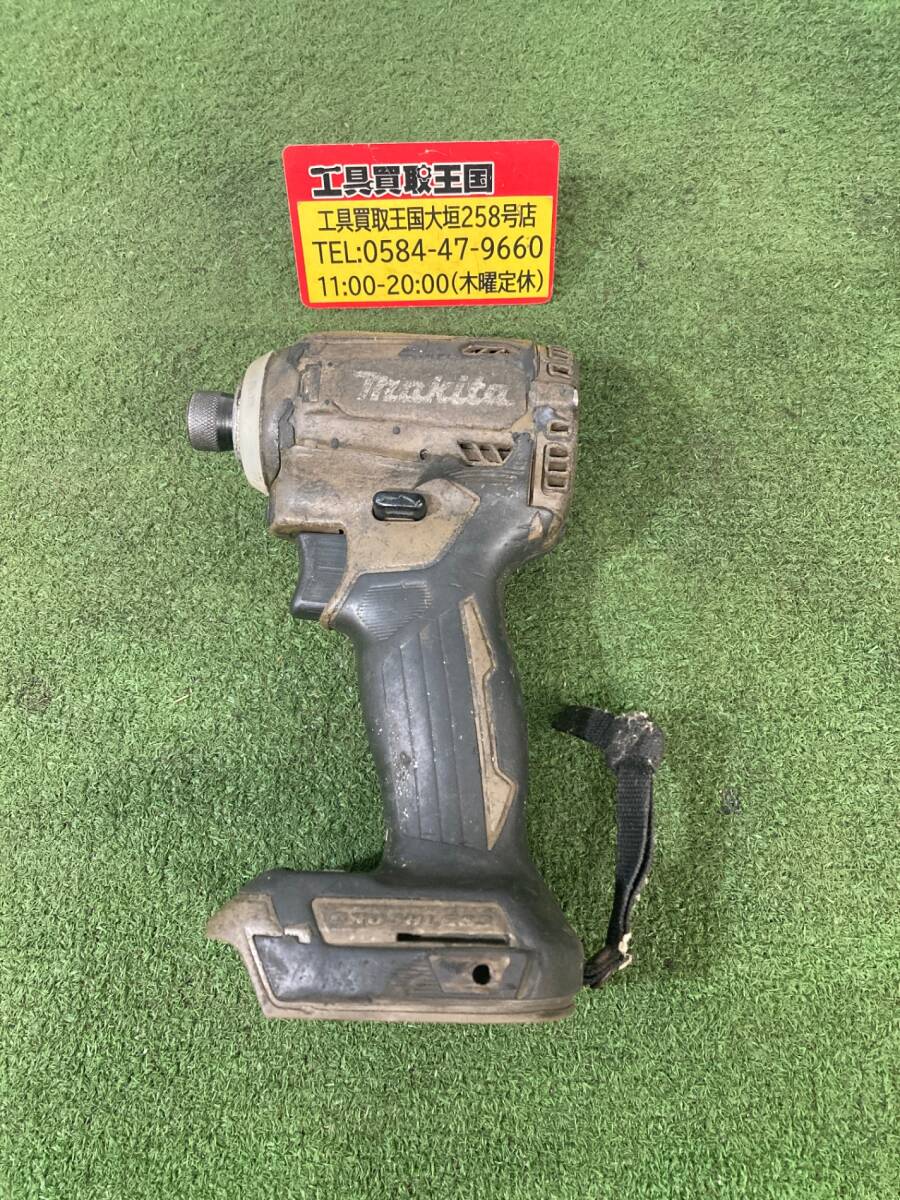 【中古品】★makita(マキタ) 14.4v充電式インパクトドライバ オーセンティックブラウン (本体のみ) TD161DZAB ITCTOKL8KRM1