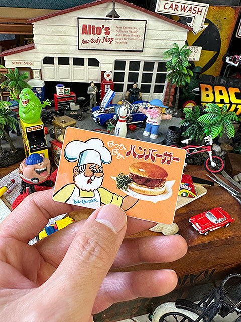昭和レトロ　自動販売機(jī)　ハンバーガー　ステッカー ■ アメリカン雑貨 アメリカ雑貨