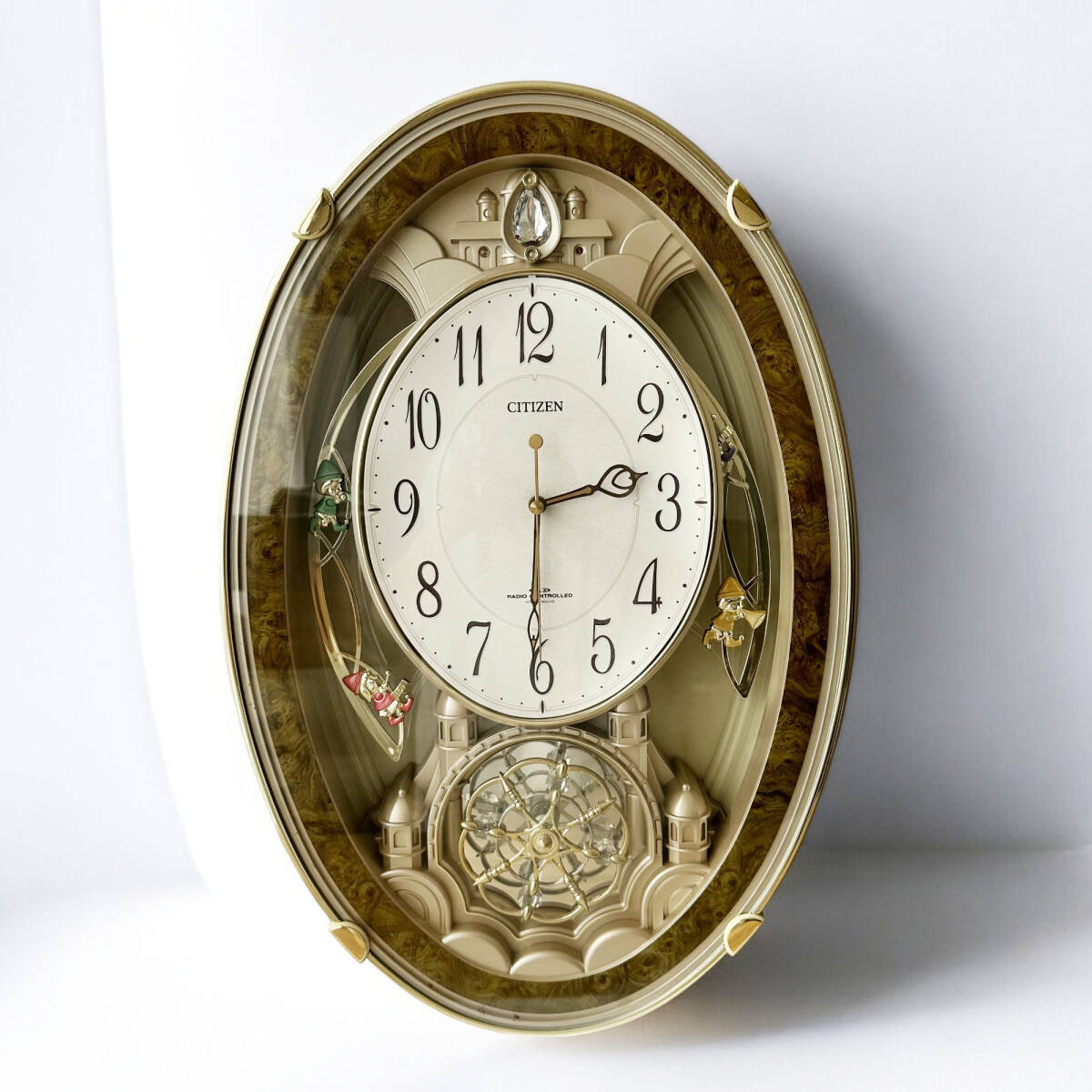 T1874o CITIZEN 電波時計 4MN484 壁掛け時計 パルミューズ T1874o CITIZEN 電波時計 4MN484 壁掛け時計 パルミューズ