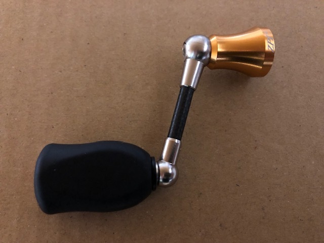ZPI カーボンハンドル ダイワ用 ファンネル 40mm