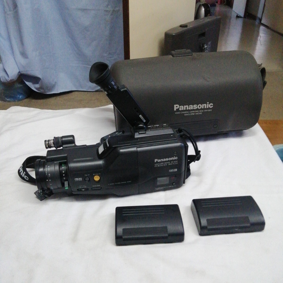 NV-M10 ビデオカメラ 専用バッグ VW-CB10 VW-VBC5 アンティーク VHS 動作未確認 