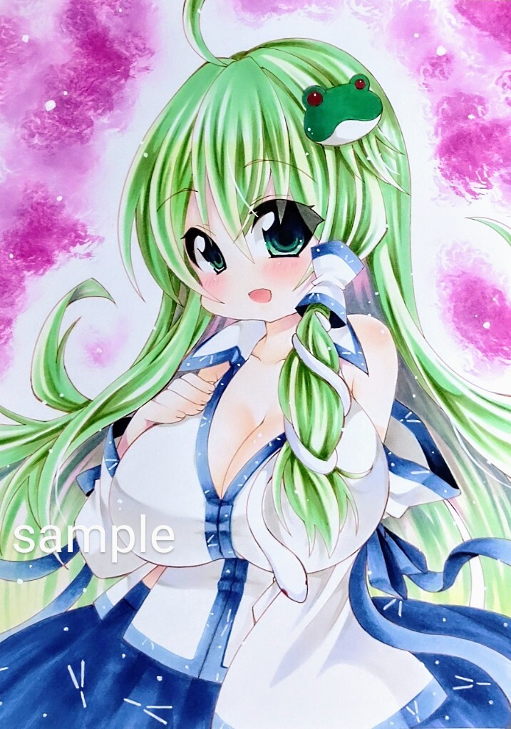 手描き同人イラスト 原画 東方Project フランドール