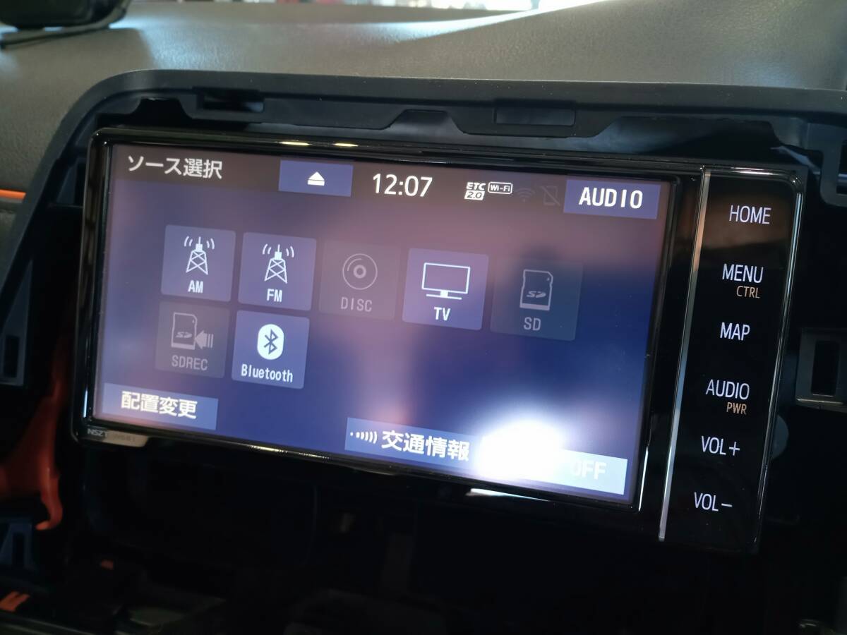 NSZT-W68T ナビロック解除済みフルセグナビ初期化済み