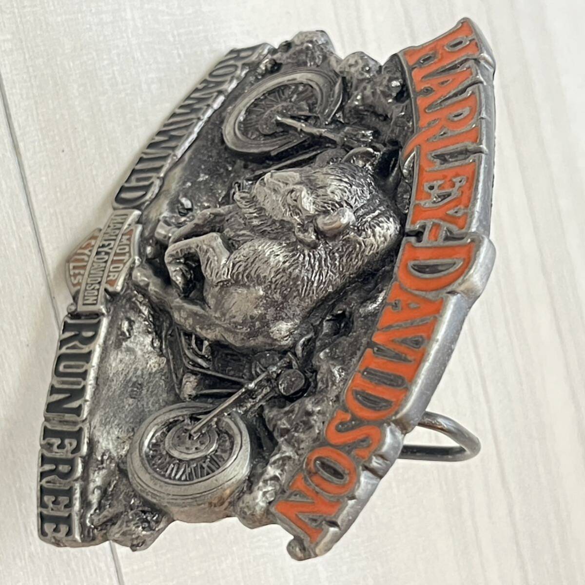ビンテージ ハーレーダビッドソン バックル harley davidson ビンテージ ハーレーダビッドソン バックル harley davidson
