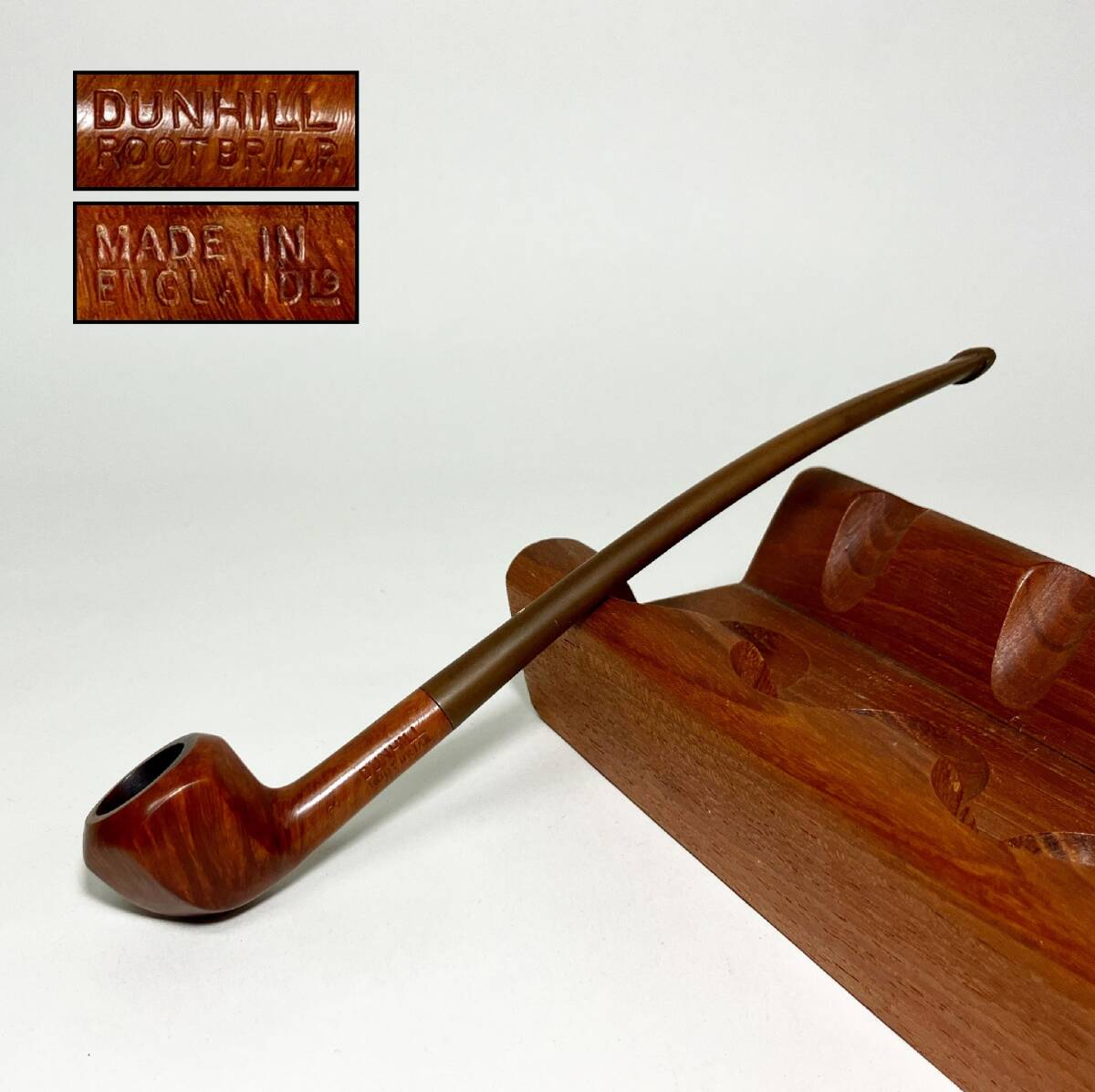 京都⑥ 喫煙具 【 DUNHILL ROOT BRIAR 】 パイプ 英国製 16681 ダンヒル ルートブライヤー cxp