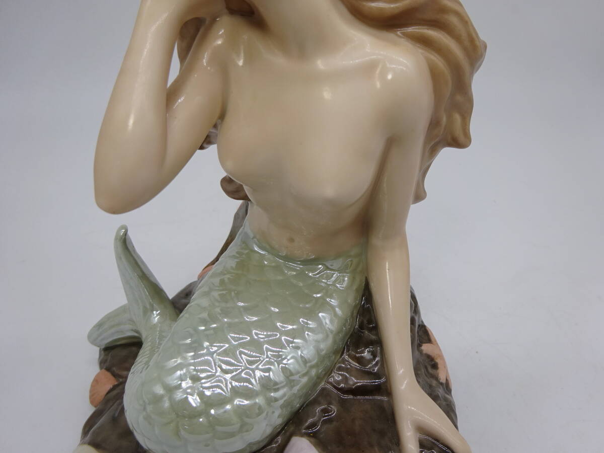  Kyoto 8* not yet . plug French Brandy NAPOLEON Mermaid Sirena 500ml 40% ceramics Napoleon person fish mermaid 