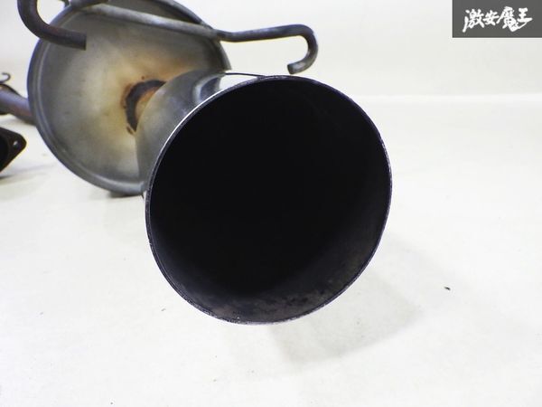 * очень редкий * MAZDA SPEED Mazda Speed FC3S Savanna RX-7 13B-T semi нержавеющая сталь muffler промежуточный труба задний деталь левый и правый в комплекте 9CC540400