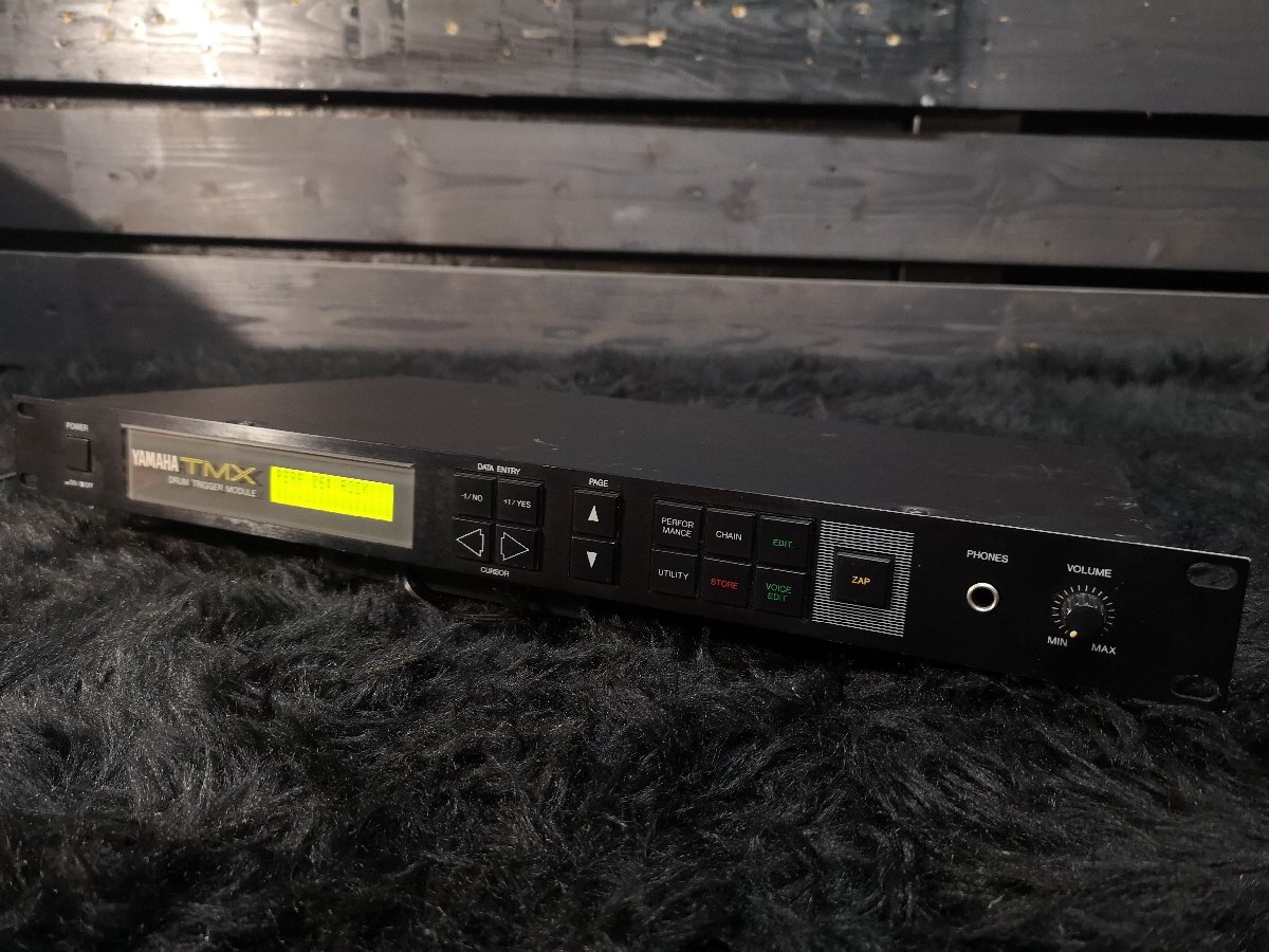 ■価格応談!!■整備品■下取OK!!★YAMAHA ヤマハ TMX 電子ドラム トリガーモジュール 音源モジュール 内臓バッテリー交換済！ G1E22440