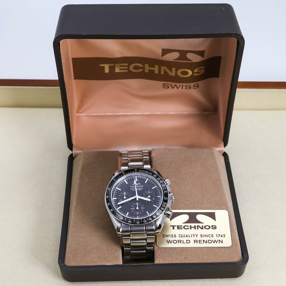 稼働 TECHNOS 腕時計 クロノグラフ メンズ 新品電池 m|Yahoo 稼働 TECHNOS 腕時計 クロノグラフ メンズ 新品電池 m|Yahoo
