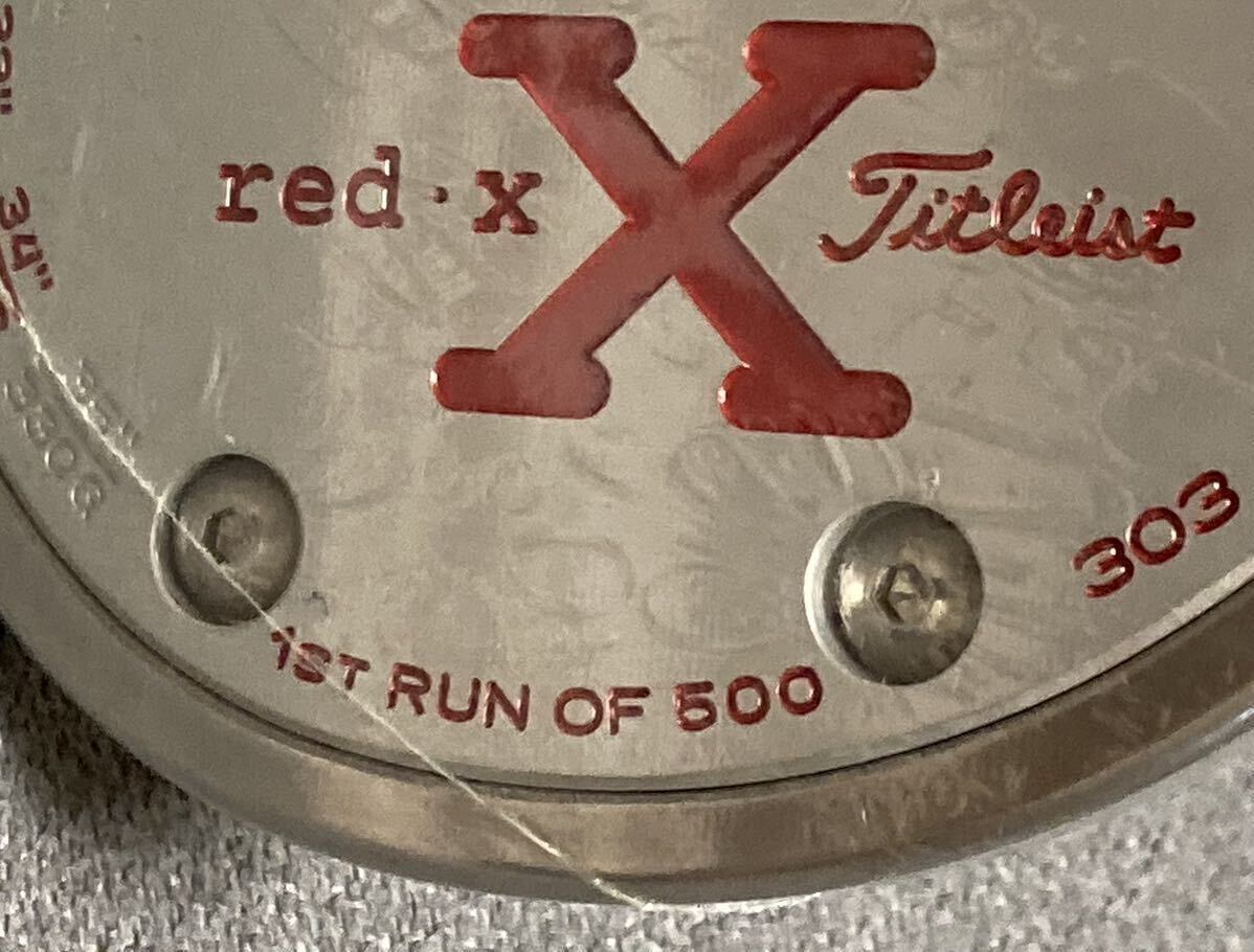 【未使用レア品】スコッティ キャメロンSCOTTY CAMERON RED X パター　　　　　　　　　　　1st RUN OF 500 限定500本【35インチ】
