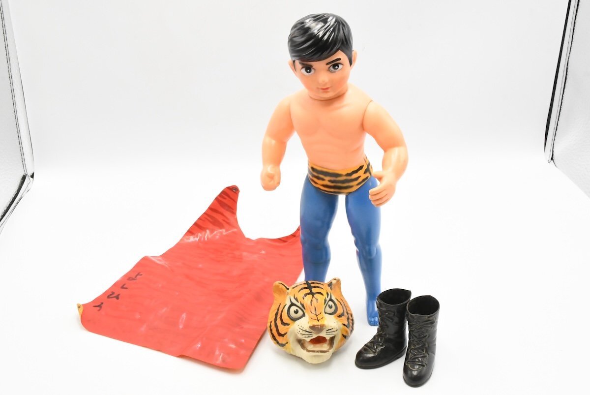 中嶋製作所 「タイガーマスク」 亀マーク 約25cm ソフビ フィギュア 中嶋製作所 「タイガーマスク」 亀マーク 約25cm ソフビ フィギュア