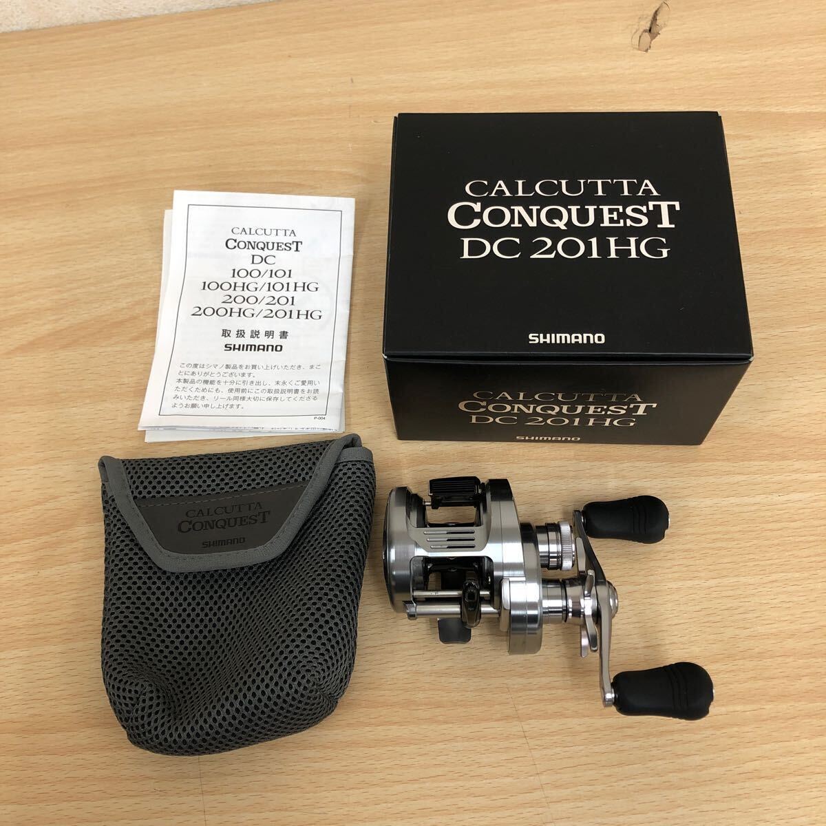 中古品 リール シマノ SHIMANO 20 カルカッタコンクエスト DC 201HG 04040 CALCUTTA CONQUEST ベイトリール 釣具関連
