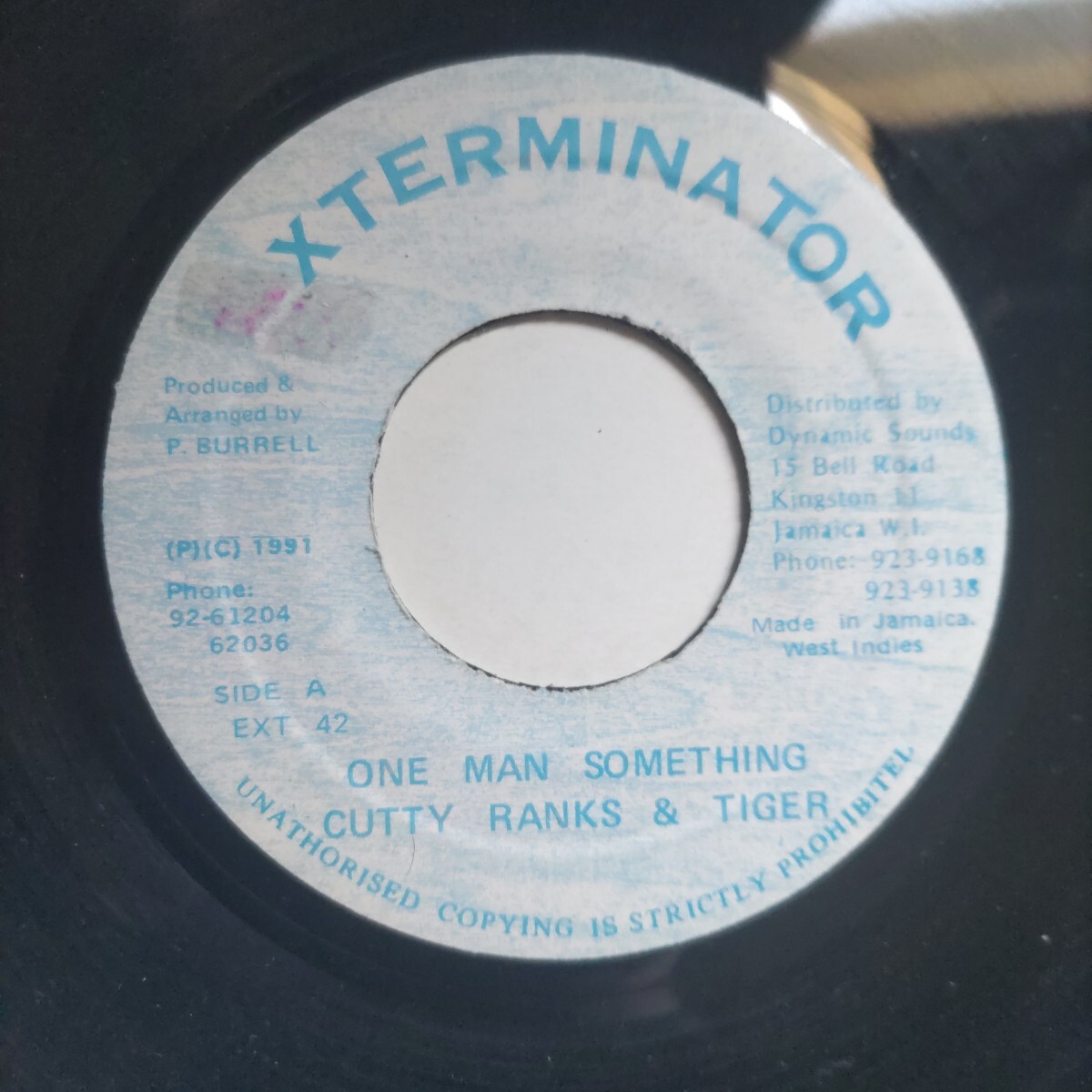 Cutty Ranks & Tiger / One Man Something