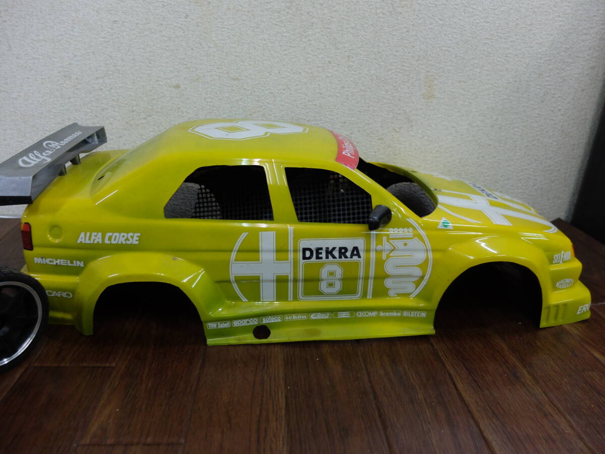 KYOSYO 京商 RC エンジン アルファ ロメオ 155 V6 TI ジャンク KYOSYO 京商 RC エンジン アルファ ロメオ 155 V6 TI ジャンク