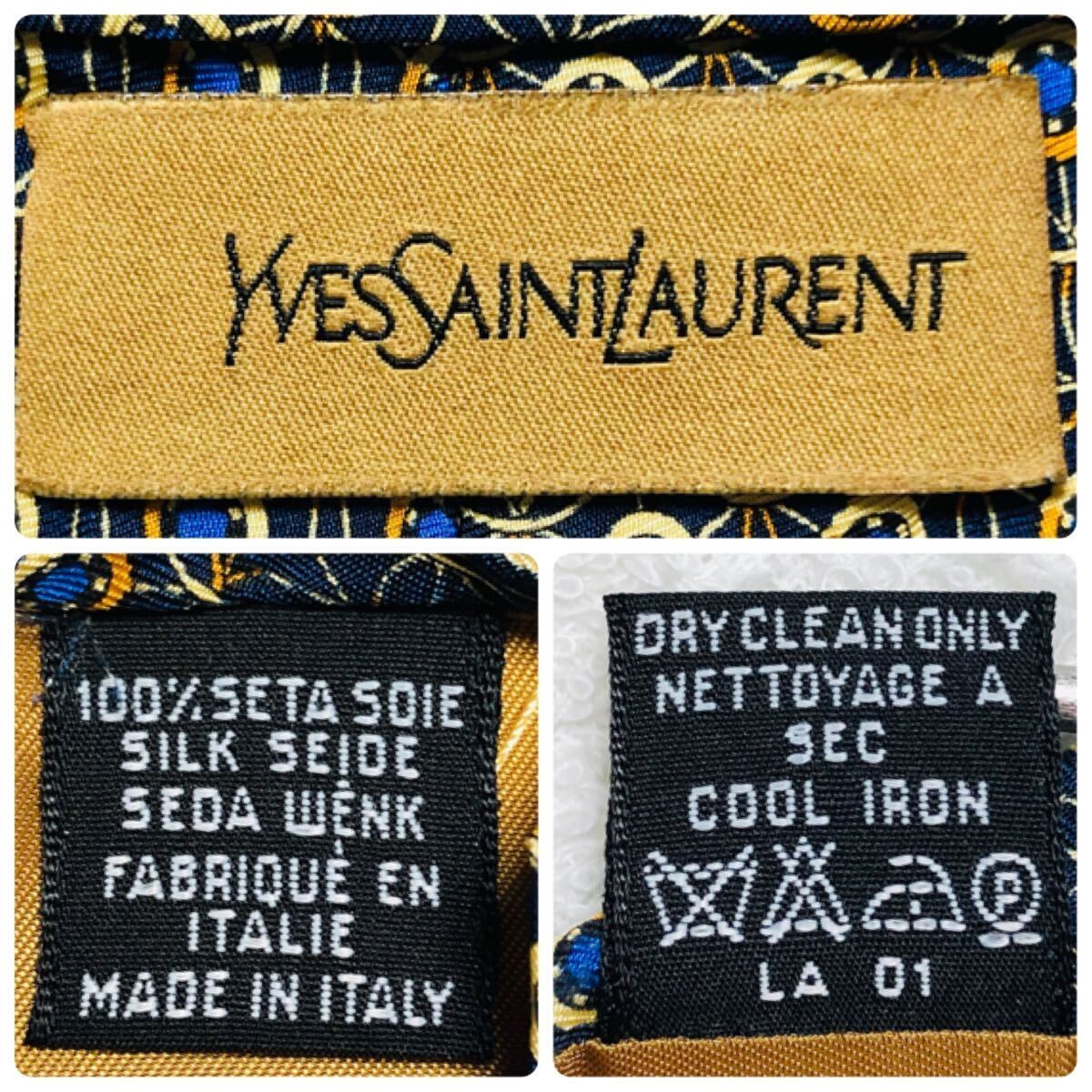 美品 Yves saint Laurent イヴサンローラン ネクタイ ジュエリー 美品 Yves saint Laurent イヴサンローラン ネクタイ ジュエリー