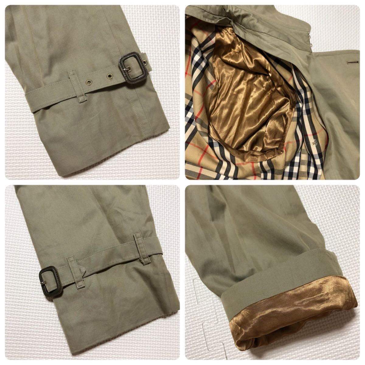 美品 BURBERRY LONDON バーバリーロンドン ダブルトレンチコート 美品 BURBERRY LONDON バーバリーロンドン ダブルトレンチコート