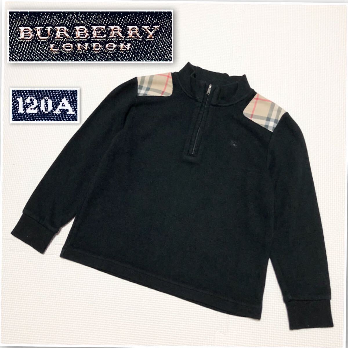 美品 BURBERRY LONDON バーバリーロンドン カシミヤ混 ハーフ 美品 BURBERRY LONDON バーバリーロンドン カシミヤ混 ハーフ