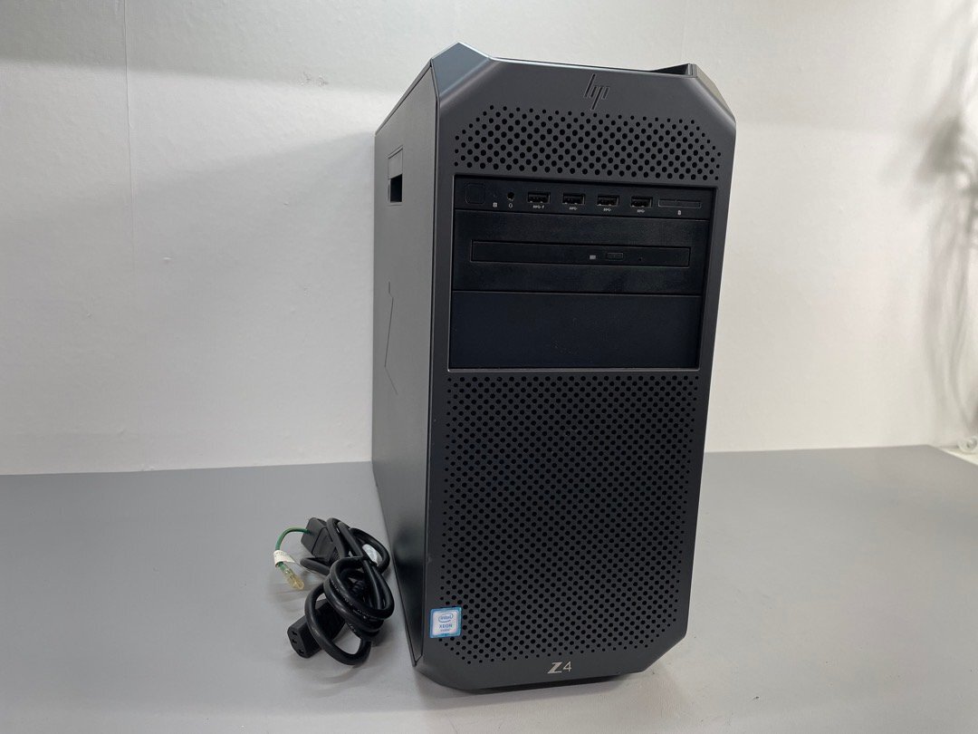 【hp】Z4G4 WorkStation Xeon W-2102 メモリ16GB SSD256GB NVMe+HDD500GB Quadro P2000 Windows10Pro WS 中古デスクトップPC