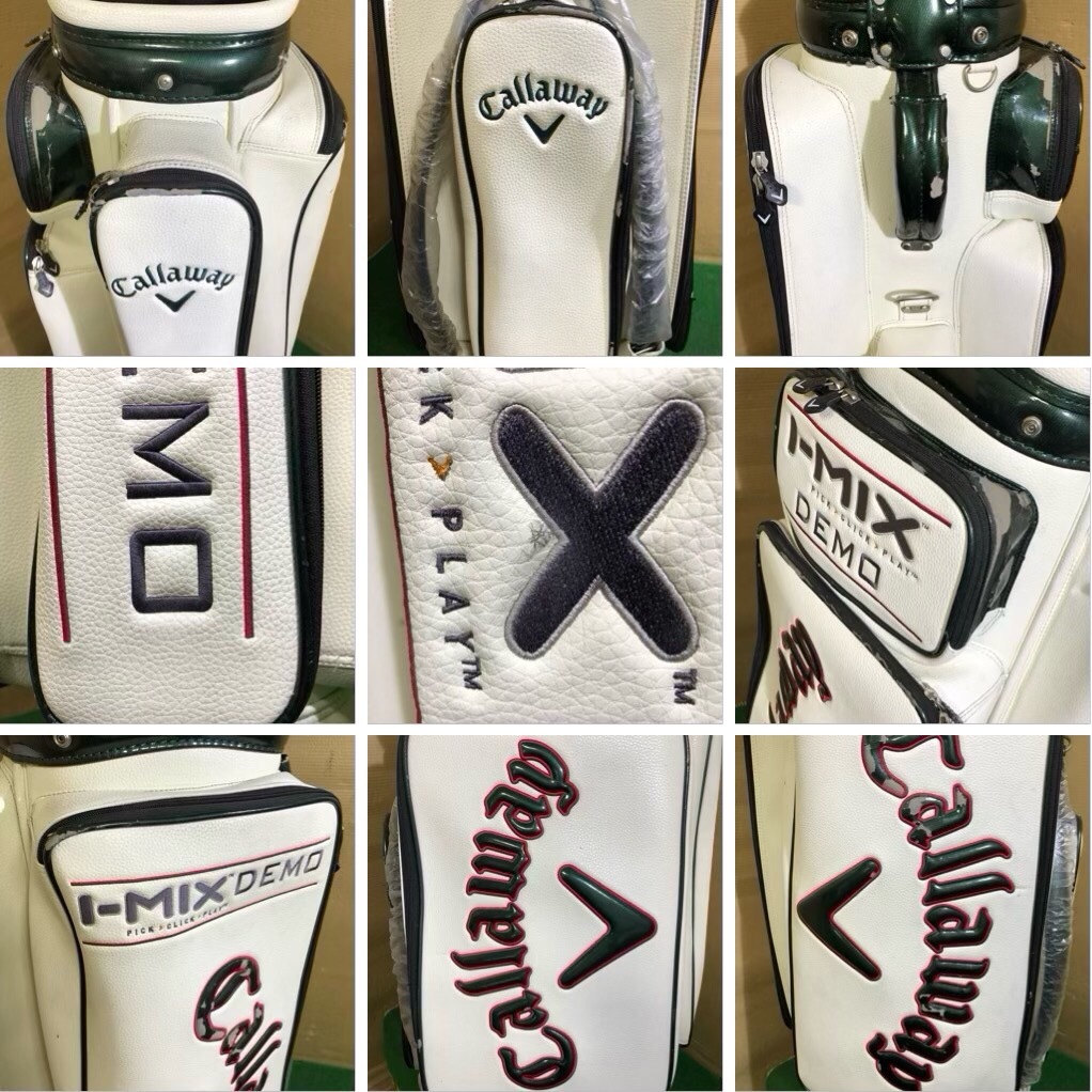 送料無料/おてがる配送☆中古品 デモ品 Callaway i-MIX DEMO キャロウェイ キャディバッグ［4742］※ディスプレイ向け