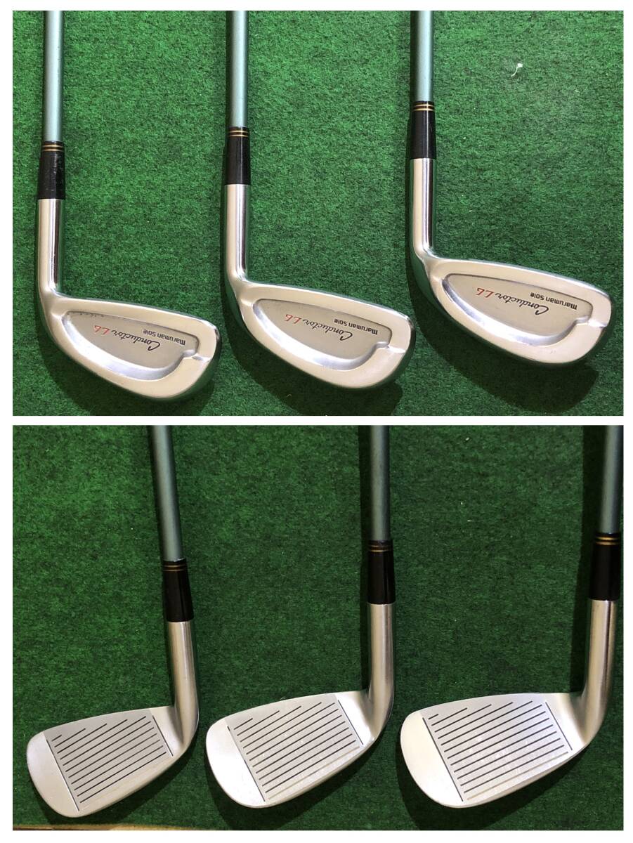  ☆中古品 マルマン アイアン maruman Conductor LG 9本組 #3I～PW/SW ☆〔4723〕