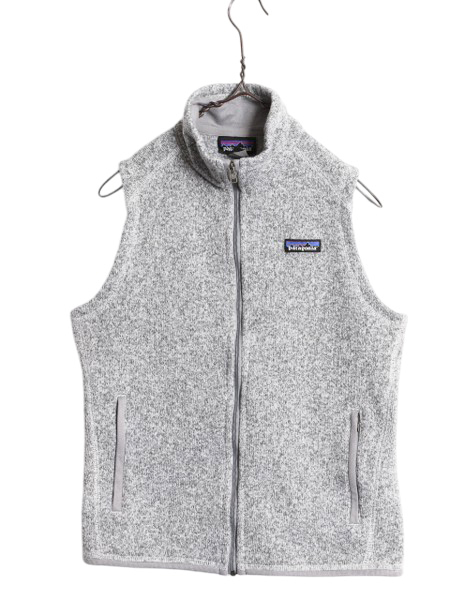 15年製 パタゴニア ベターセーター ベスト レディース S / Patagonia フリース セーター 前開き フルジップ アウトドア ハイネック 重ね着