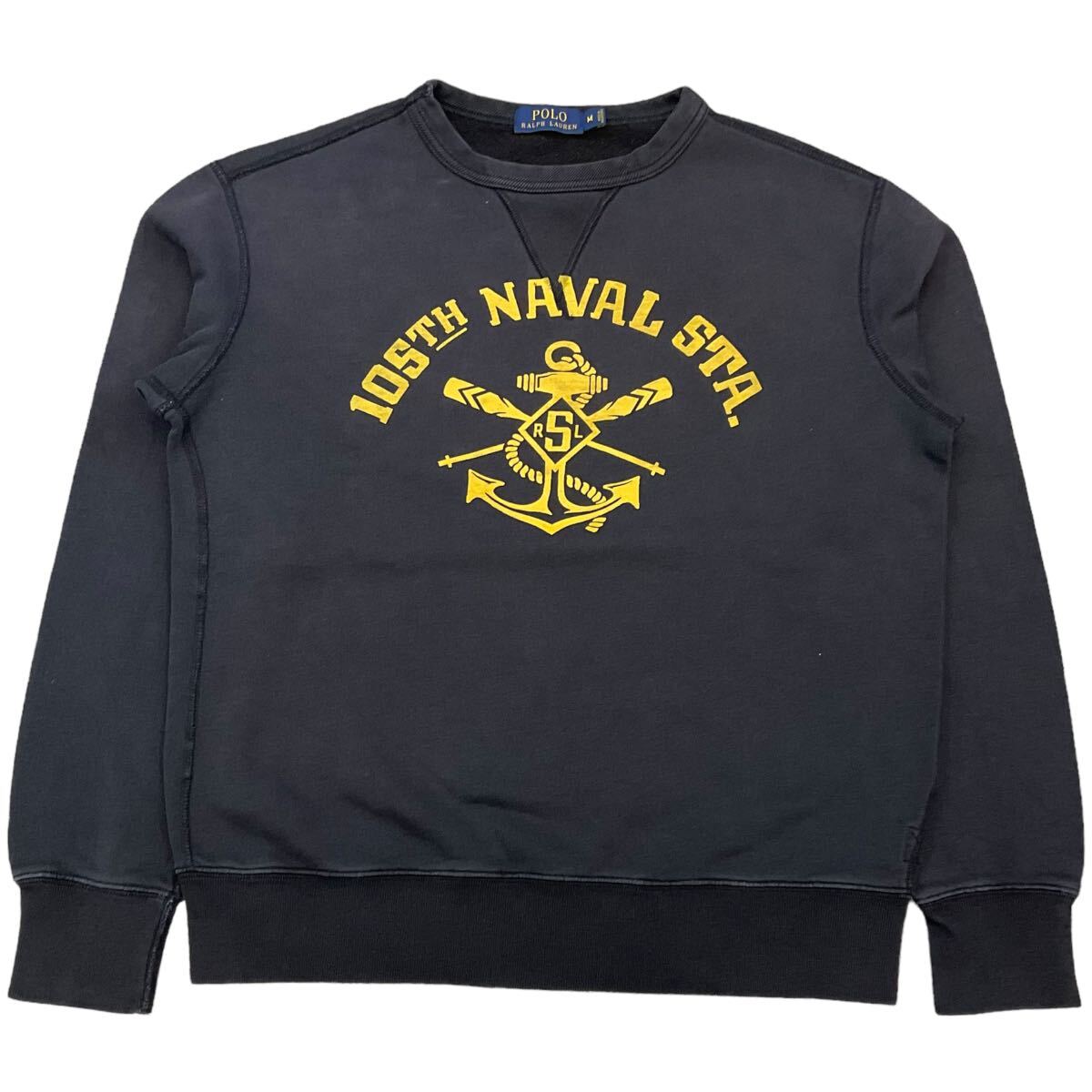 POLO RALPH LAUREN スウェット トレーナー M ブラック 10STH POLO RALPH LAUREN スウェット トレーナー M ブラック 10STH