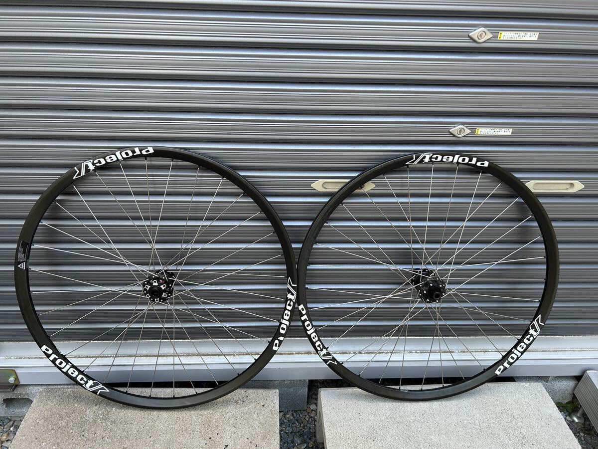 プロジェクトK製29インチMTBカーボンホイール 前後セット F プロジェクトK製29インチMTBカーボンホイール 前後セット F