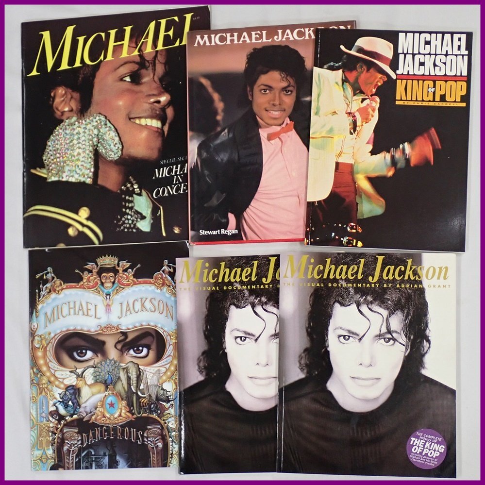 マイケル ジャクソン 関連本 6冊セット/KING OF POP/MICHAEL IN マイケル ジャクソン 関連本 6冊セット/KING OF POP/MICHAEL IN