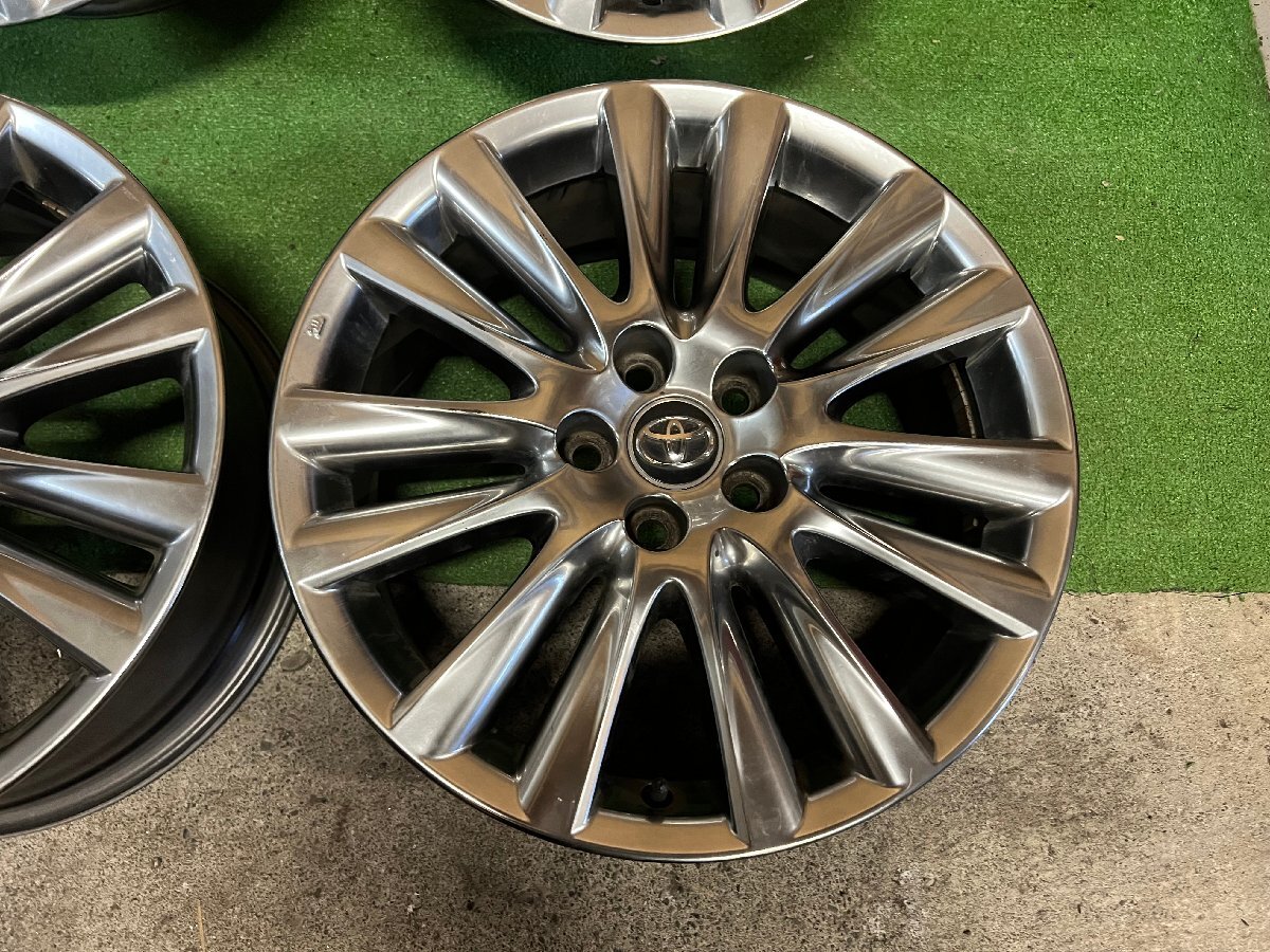 ◎ハイグロス トヨタ 60ハリアー純正 18×7.5J+45 114.3/5H アルファード ヴェルファイア ハリアー RAV4 TOYOTA 60 ハリアー 純正 ハイグロス 18インチ 7.5J +45 PCD 114.3 5H