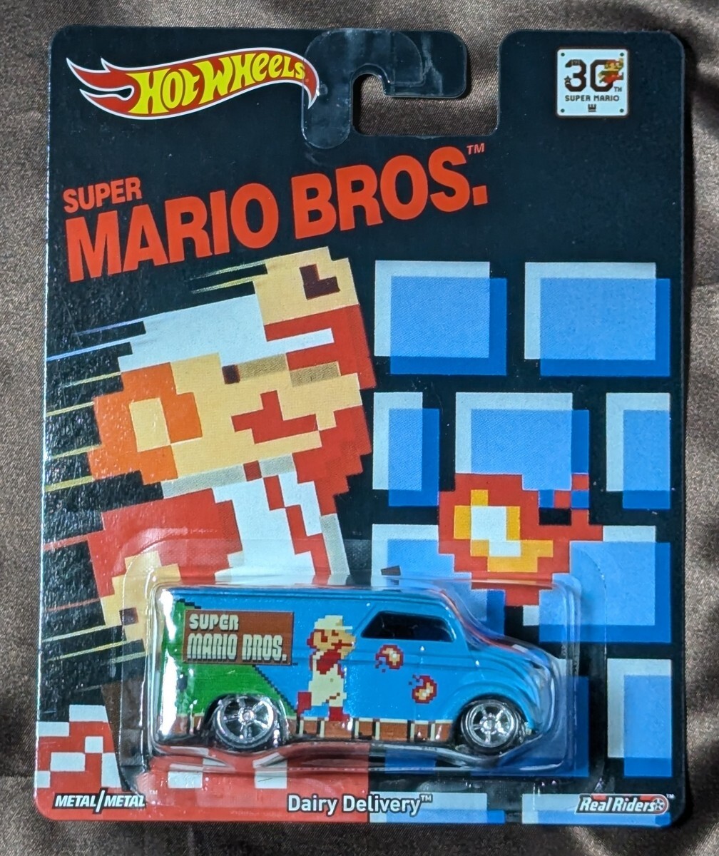 Hot Wheels 2015 Pop Culture Super Mario Bros. Dairy Delivery ホットウィール ポップカルチャー スーパーマリオブラザーズ