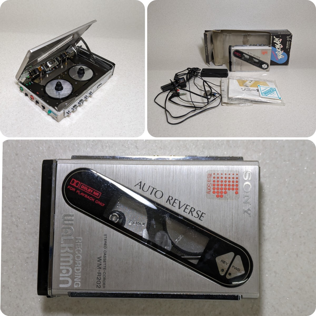 ジャンク SONY ウオークマン WM-R202 ジャンク】SONY WALKMAN WM-R202 カセットプレーヤー・ウォークマン