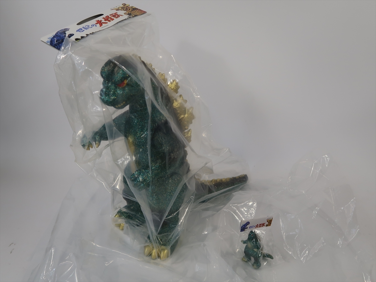 MARUSAN マルサン ゴジラ（1974）450 ゴジラ・ストア限定カラーver. ゴジラ対メカゴジラ MARUSAN GODZILLA ソフビ ミニフィギュア付ｆ15