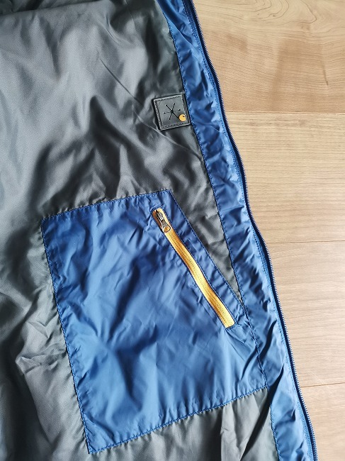 00s Carhartt Puff Jacket XXL　□パフジャケット 中綿 WIP　チョアコート Y2K SSZ　llbean EBTEK NOROLL PWA ダック アクティブ_画像4