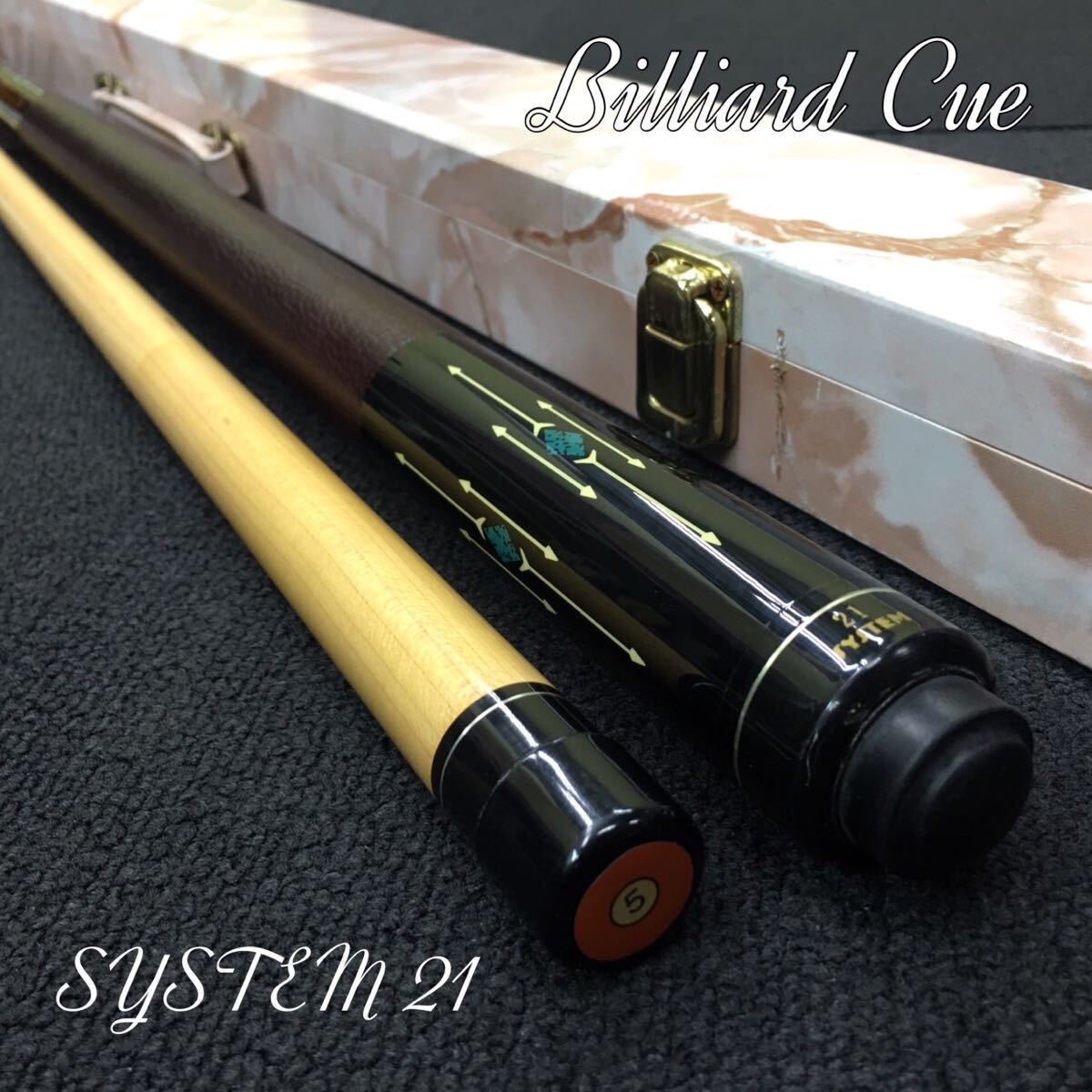 SU□② SYSTEM 21 ビリヤード キュー ハードケース付き 全長約149cm CUE 棒 シャフト バット ビリヤード用品 用具 道具 スポーツ 趣味(ビリヤード)|売買されたオークション情報、Yahoo!オークション(旧ヤフオク!) の商品情報をアーカイブ公開 - オークファン(aucfan.com) SU□② SYSTEM 21 ビリヤード キュー ハードケース付き 全長約149cm CUE 棒 シャフト バット ビリヤード用品 用具 道具 スポーツ 趣味(ビリヤード)|売買されたオークション情報、Yahoo!オークション(旧ヤフオク!) の商品情報をアーカイブ公開 - オークファン(aucfan.com)