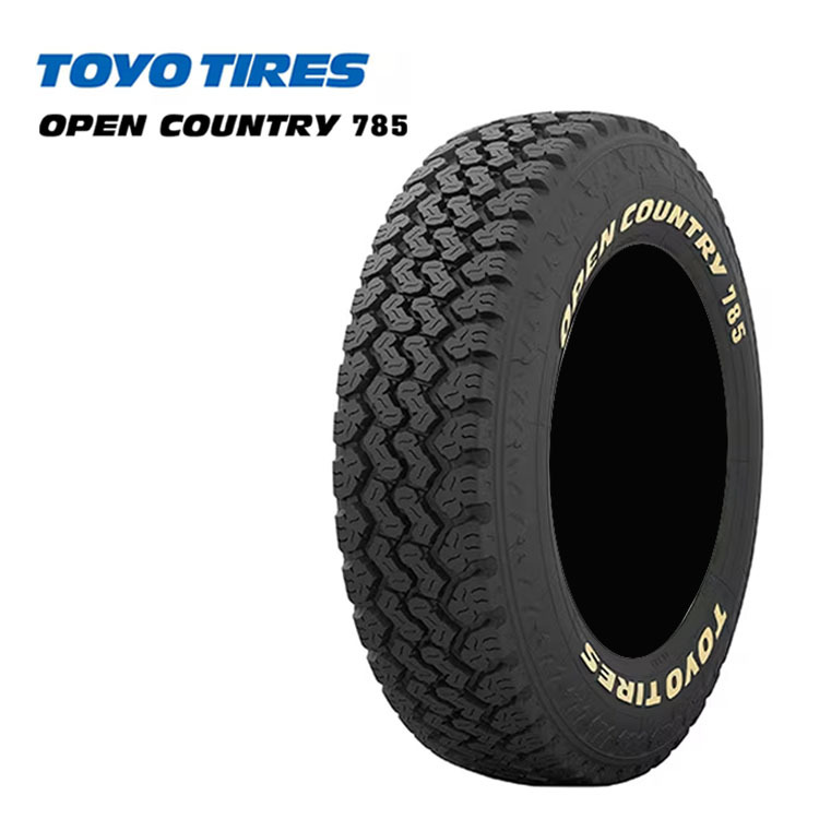 送料無(wú)料 トーヨータイヤ サマータイヤ 【2本セット 新品】 TOYOTIRES OPEN COUNTRY 785 オープンカントリー 785 LT215/85R16 110/107S