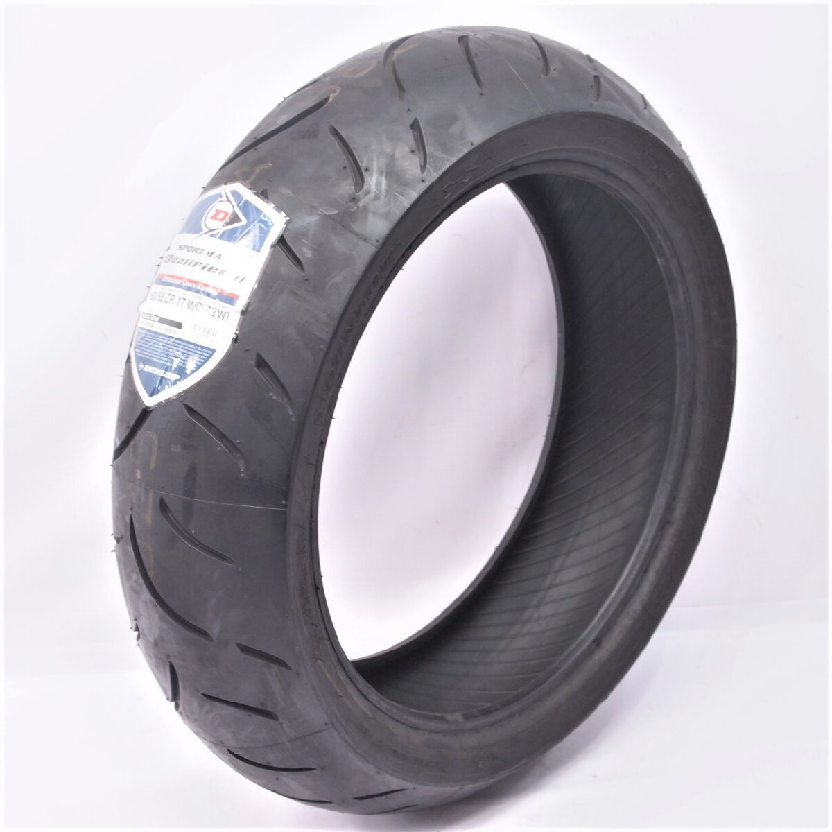 ダンロップ クオリファイヤーII 180/55-17 MT-09 GSR750 CB750 Z800 ZRX1200Rバンディット1200 XJR1300