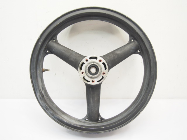 割れ無!ZX-4 純正フロントホイールZX4 ZX400G F-1215刻印17x3.00