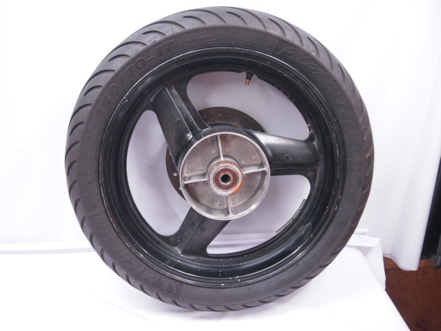 フレ無し!CB400SF NC31純正リアホイール ディスクローター17X4.00J 56P