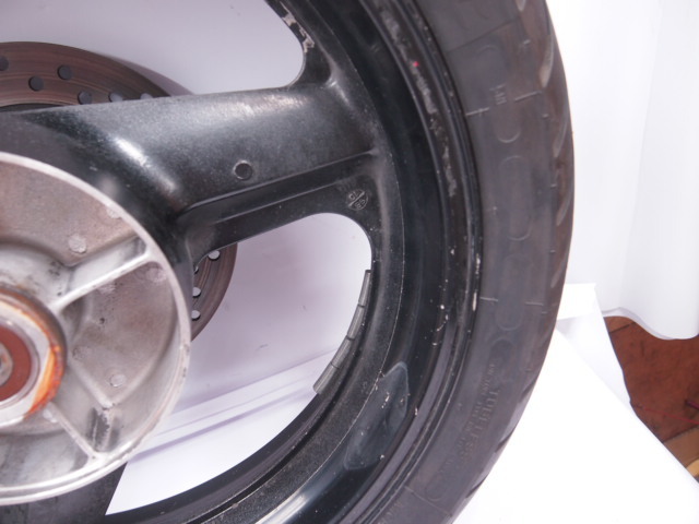 フレ無し!CB400SF NC31純正リアホイール ディスクローター17X4.00J 56P