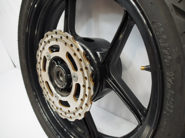 ニンジャ250R 08-12年 純正リアホイール タイヤ ディスクローターEX250K NINJA250R EX250K 17x3.50 R-0066