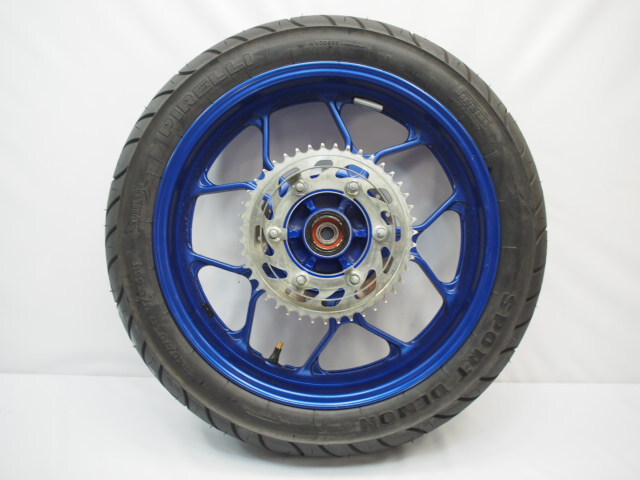 YZF-R25 RG10J RG43J 14-18年 純正リアホイールディスクローター スプロケ スプロケット ピレリ タイヤ23年式 YZFR25 1WD 17x4.00