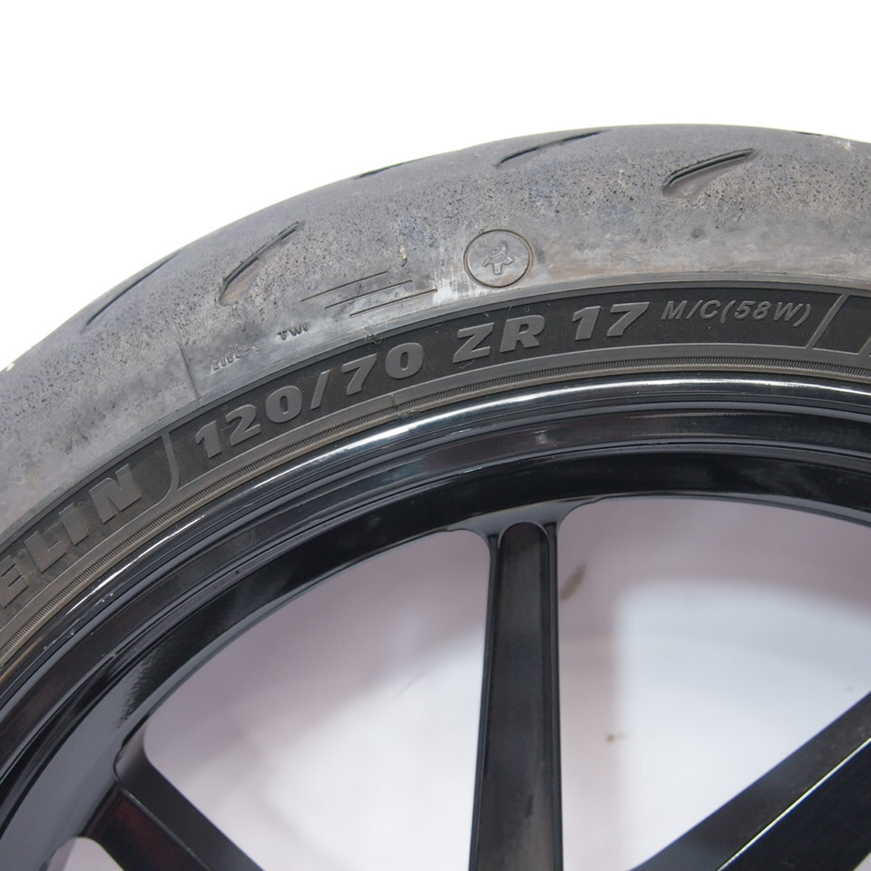  пятно нет!GSX1400 GY71A-103 Gale Speed производства переднее колесо модель E GALESPEED