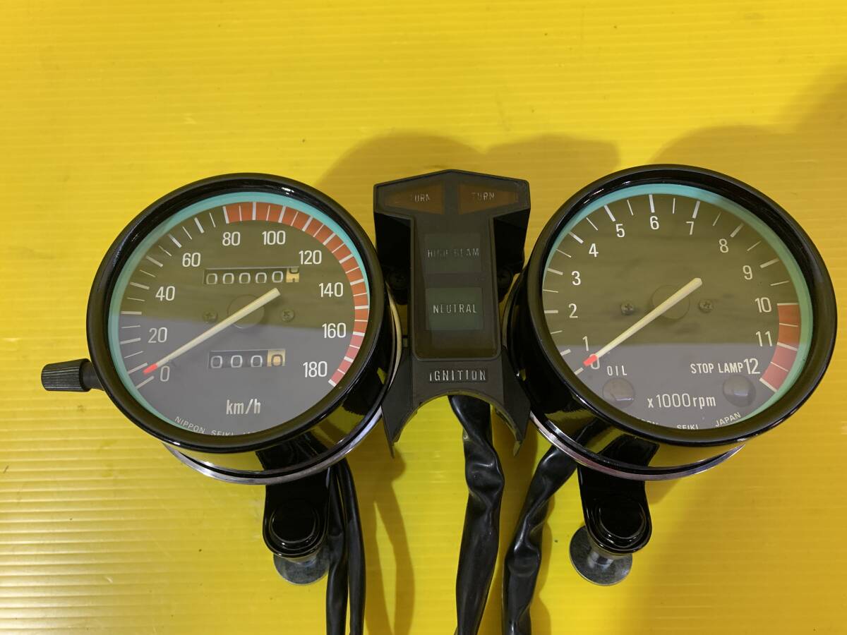 Yahoo!オークション - Z400FX 純正 メーター ASSY スピード Yahoo!オークション - Z400FX 純正 メーター ASSY スピード
