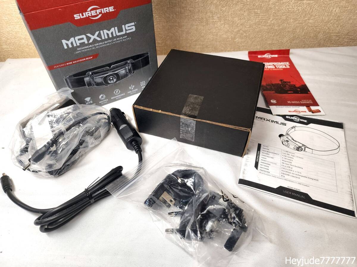 新品/未使用品 】 Surefire MINIMUS HS3-A-BK 1000 Lumen LED 新品/未使用品 】 Surefire MINIMUS HS3-A-BK 1000 Lumen LED