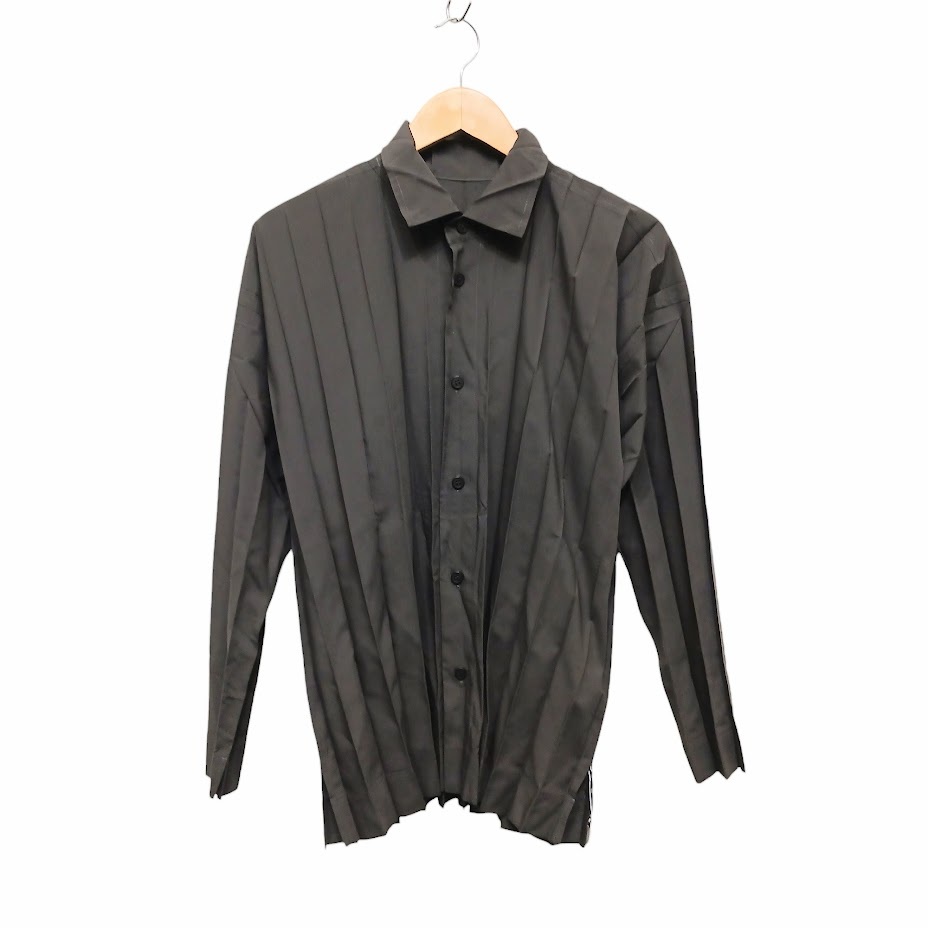 最終値下げ☆HOMME PLISSE ISSEY MIYAKE プリーツシャツ