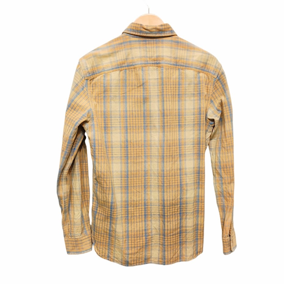 RRL RALPH LAUREN ダブルアールエル ラルフローレン チェックシャツ 782911370001 ブラウン ブルー