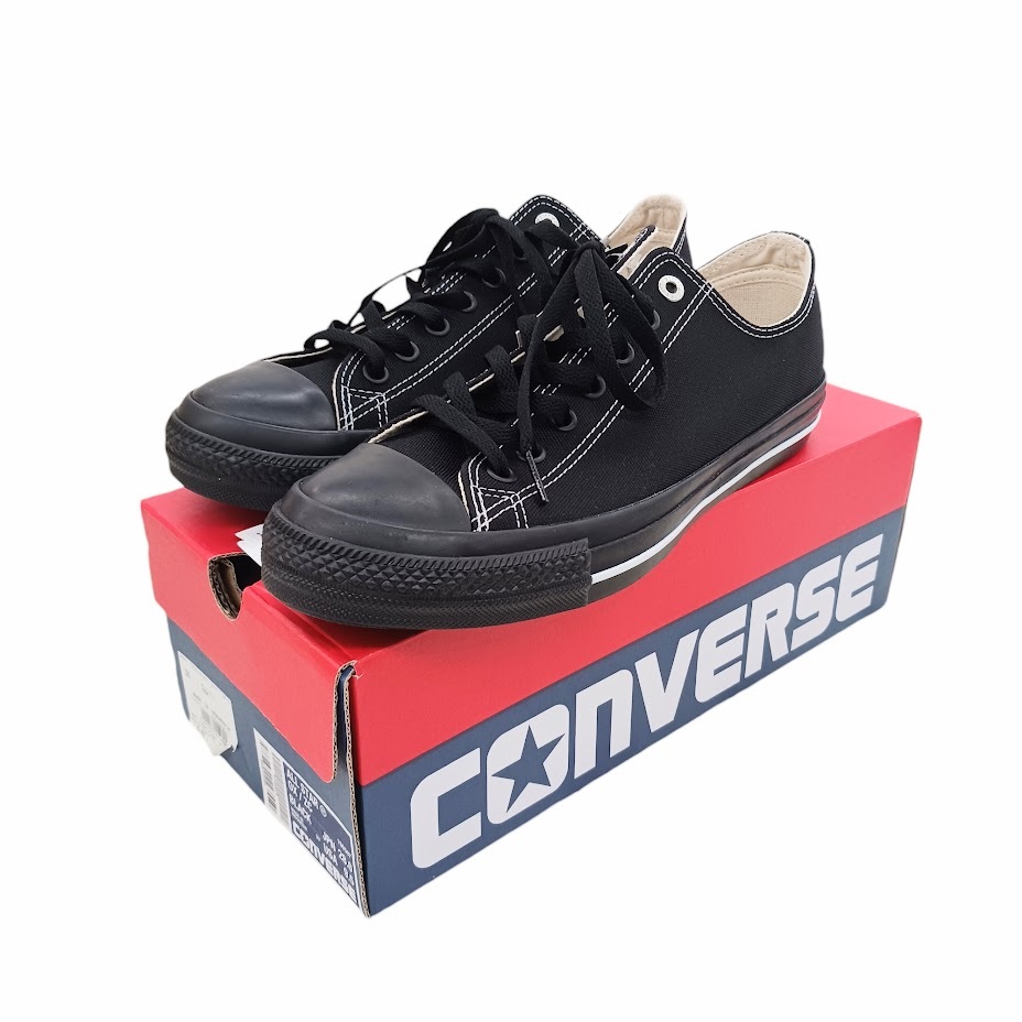未使用品 CONVERSE ZUCCa コンバース ズッカ オールスター ALL STAR ローカットスニーカー ブラック CZ34-AJ601-26