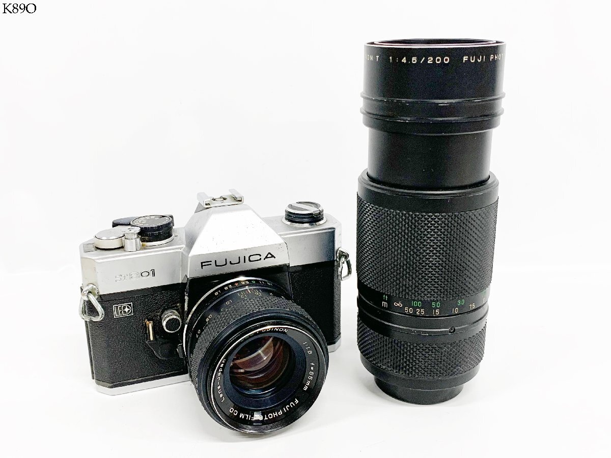 FUJICA ST801 EBC FUJINON 1:1.8 f=55mm T 1:4.5/200 フジカ FUJICA ST801 EBC FUJINON 1:1.8 f=55mm T 1:4.5/200 フジカ