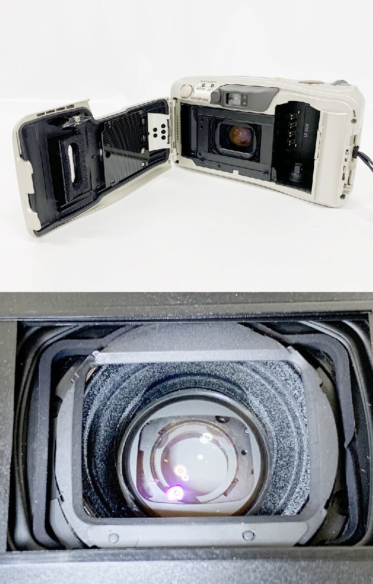 OLYMPUS μ [mju:] ZOOM 140 DELUXE オリンパス ミュー コンパクト フィルムカメラ ケース付き シャッターOK K57NA